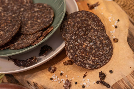 Crackly's Chutney Wheel 17g (30 pack) - Our Chutney Wheel is made entirely from beef with all the great flavour Chutney has to offer. It marinades for 2 days in our secret Binge-Brine.