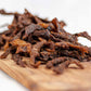 Binge Beef Chili Bites Biltong Product side view. Free Delivery on orders over R450.