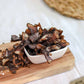 Binge Beef Fatty Sliced Biltong Product top view. Free delivery on orders over R450.