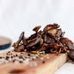 Binge Beef Fatty Sliced Biltong Product side view. Free delivery on orders over R450.