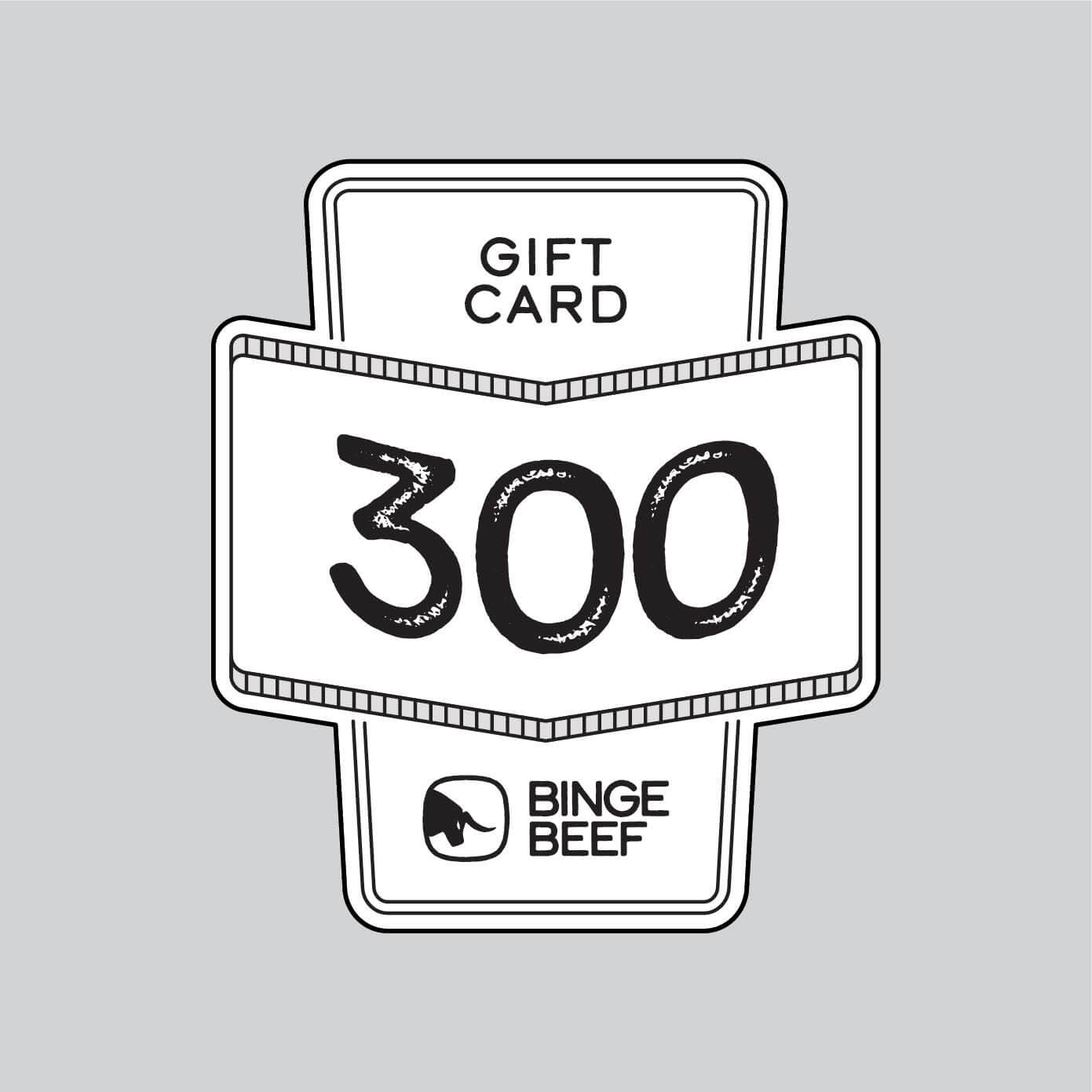 Gift Card - Get your friends and family the perfect South African gift - Biltong by Binge Beef. Buy a gift voucher for them to spend on various flavours of biltong.